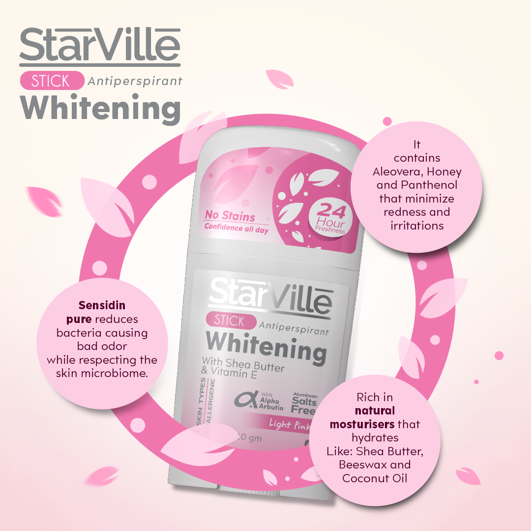 StarVille Whitening Stick Light Pink 60 ml
