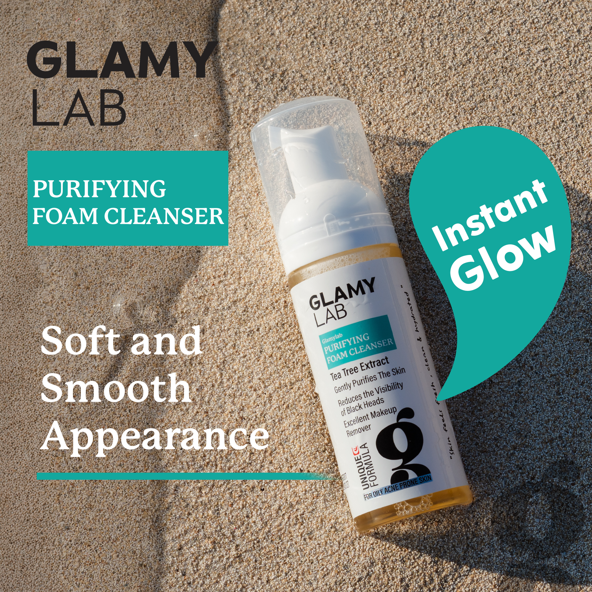 Glamy Lab Purifying Cleanser Foam 150 ml