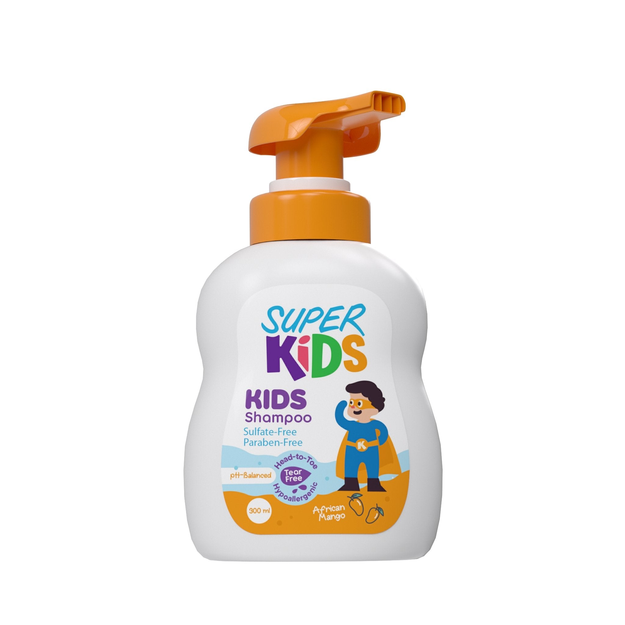 Superkids Kids Shampoo African Mangoo Fragrance