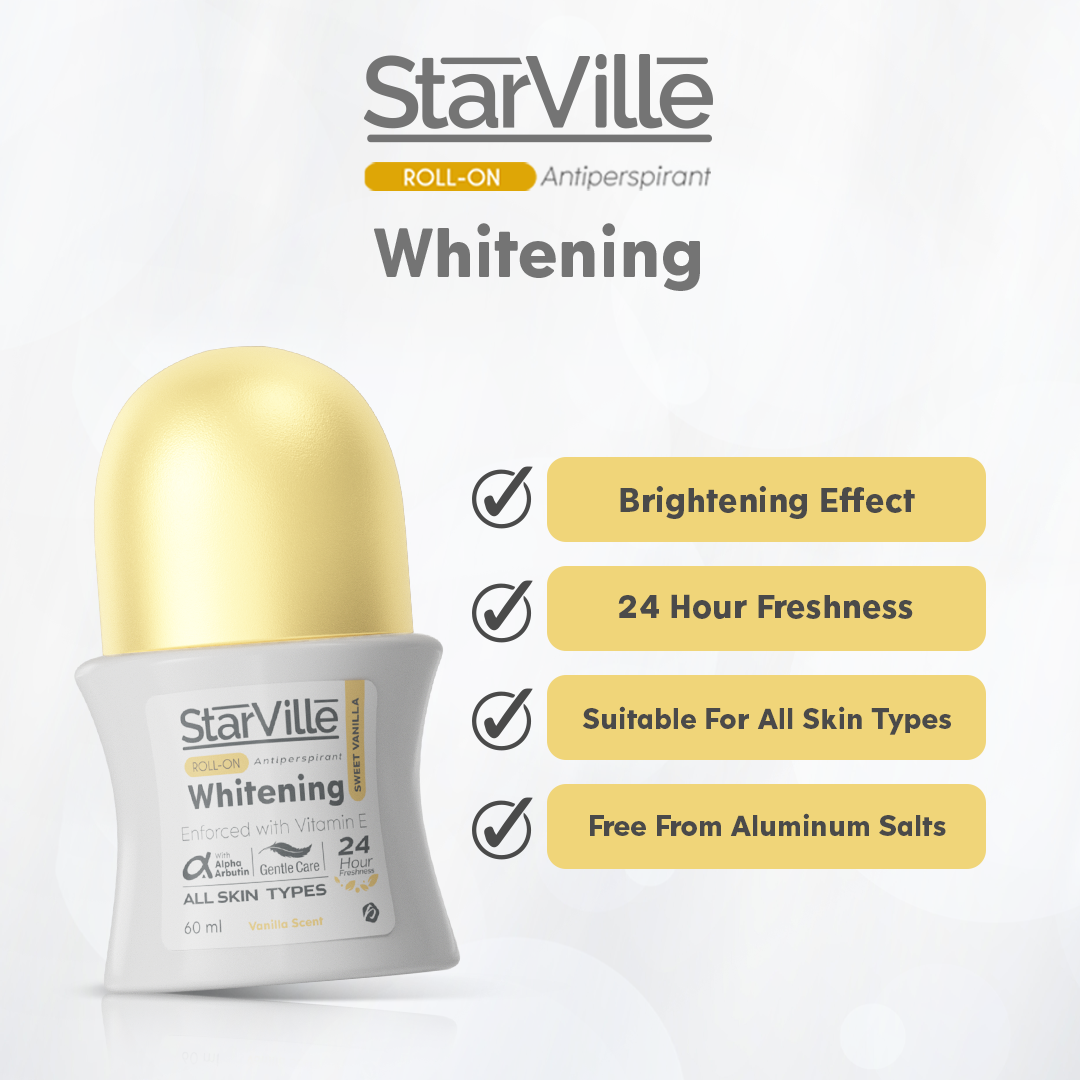 Starville Whitening Roll on Sweet Vanilla 60 ml