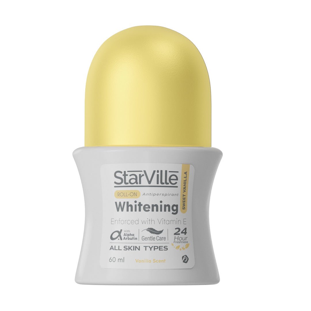 glutathione whitening deodorant roll on Starville Fragrance Free 60 ml E Parkville skin white Deodorant Glutathione +